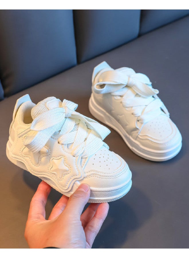Hot Fashion Trendy Shoes】soft Sole, Durable Star-patterned Unisex Kids Shoes, Comfortable And Breathable Children's Sneakers - Image 1