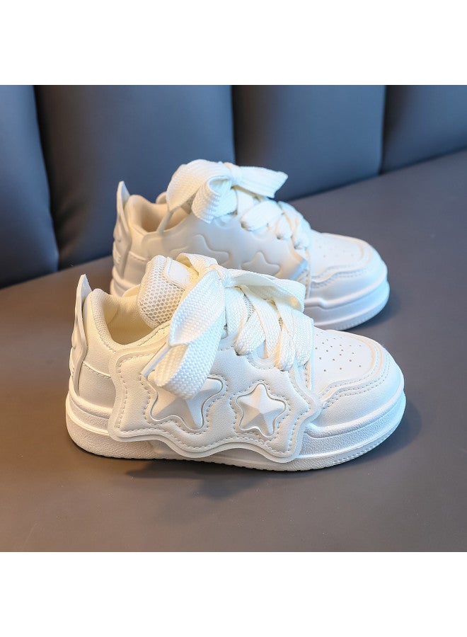 Hot Fashion Trendy Shoes】soft Sole, Durable Star-patterned Unisex Kids Shoes, Comfortable And Breathable Children's Sneakers - Image 3