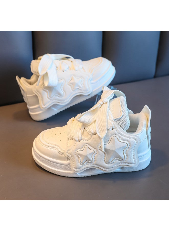 Hot Fashion Trendy Shoes】soft Sole, Durable Star-patterned Unisex Kids Shoes, Comfortable And Breathable Children's Sneakers - Image 4