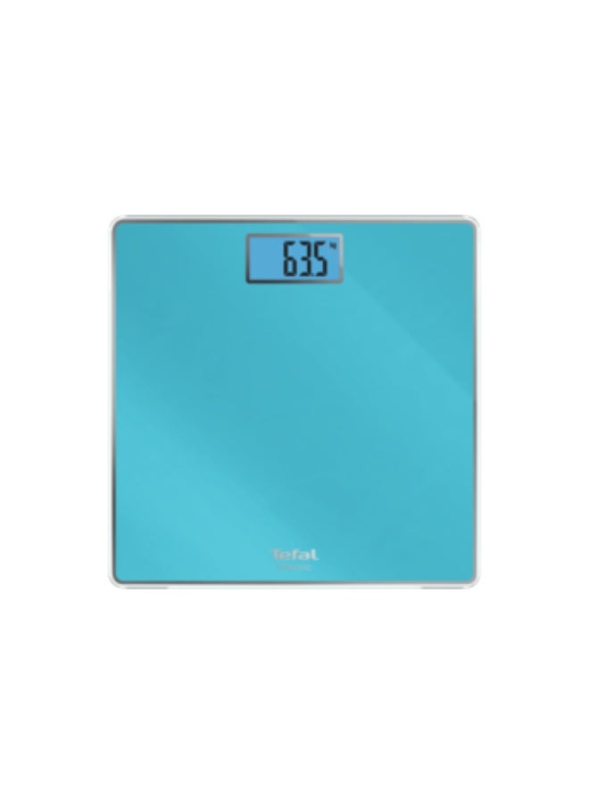Tefal Classic Digital Bathroom Scale Up To 160 Kg Blue Tempered Glass Blue - Image 5