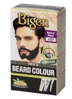 Bigen Men's Beard Color Natural Black B101  - Image 2