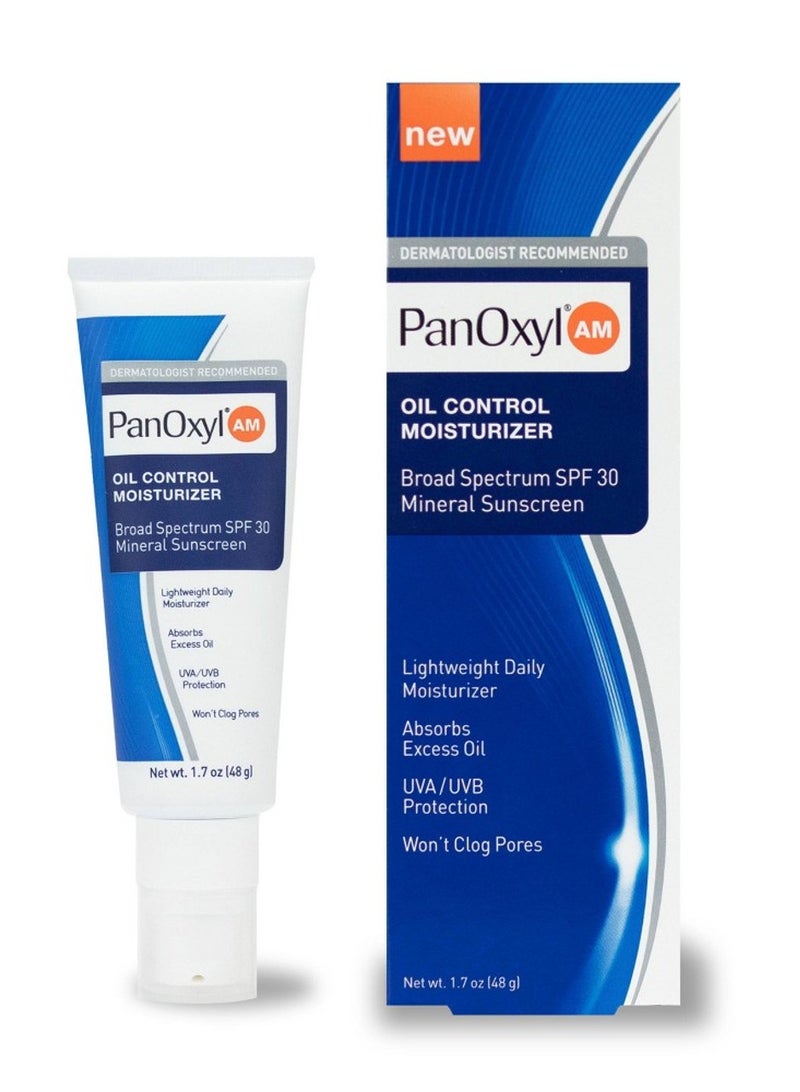 بانوكسيل مرطب وجه للتحكم في الزيت مع واقي شمس معدني SPF30 48غ - Image 1