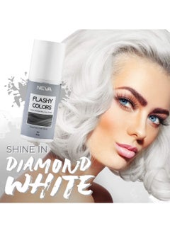 NEVA Flashy Hair Colors Temporary Hair Color Spray - 75ml - GREY  - Image 2