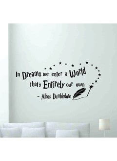 Spoil Your Wall Albus Dumbledore Quotes Wall Sticker, Wall Arts Home Décor Wall Decals, 85x40 cm by Spoil Your Wall 