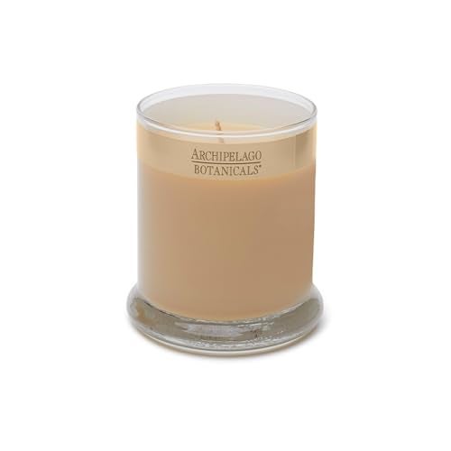 Archipelago Botanicals Kashmir Glass Jar Candle, Kashmir Vanilla, Orange Blossom and Sandalwood Scent, Lead-Free Candle Wicks, Burns Approx. 60 Hours (8.6 oz) - Image 2