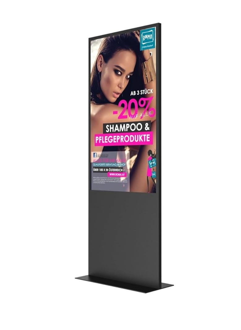 Digital Signage  Full Ultra Slim Portable Player Advertising Screen Vertical Display Outdoor Standing LCD Digital Signage for Advertisement 65 inch(Black) - pzsku/Z971712A60F1EEDCC0E02Z/45/_/1703148145/d0304724-51d2-4970-b706-840169c7cb22