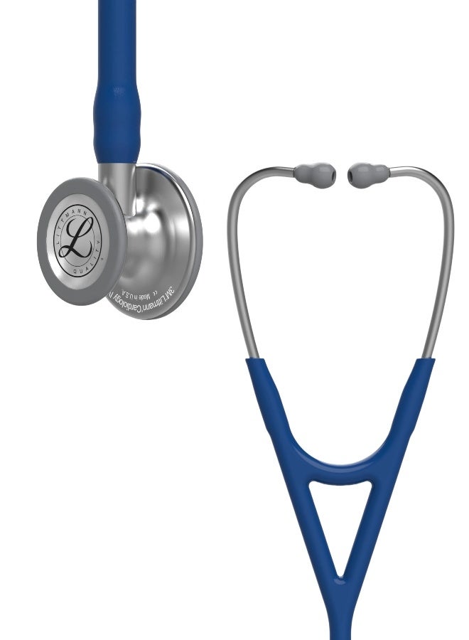 ثري أم ليتمان سماعة الطبيب التشخيصية 3M™ Littmann® Littmann® Cardiology® IV™، سماعة طبية تشخيصية، 69 سم، (أزرق داكن 6154)  - Image 1