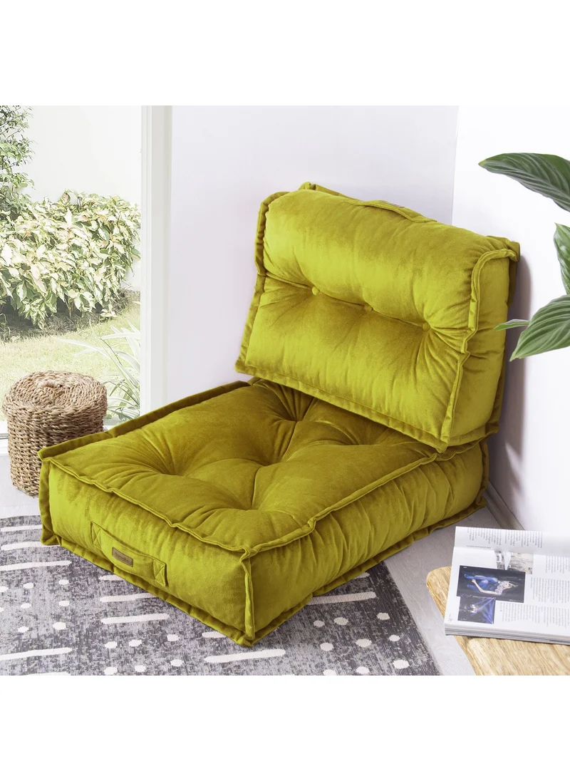 هوميديوس Cushion Poffi Backed Floor and Pallet