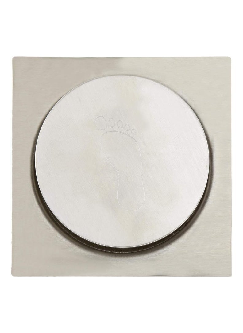 KNP KNP Iron Bathroom Floor Metal Trap Strainer 25 gram is a durable and efficient solution for preventing debris hair and other particles from clogging bathroom drains.  - Image 1