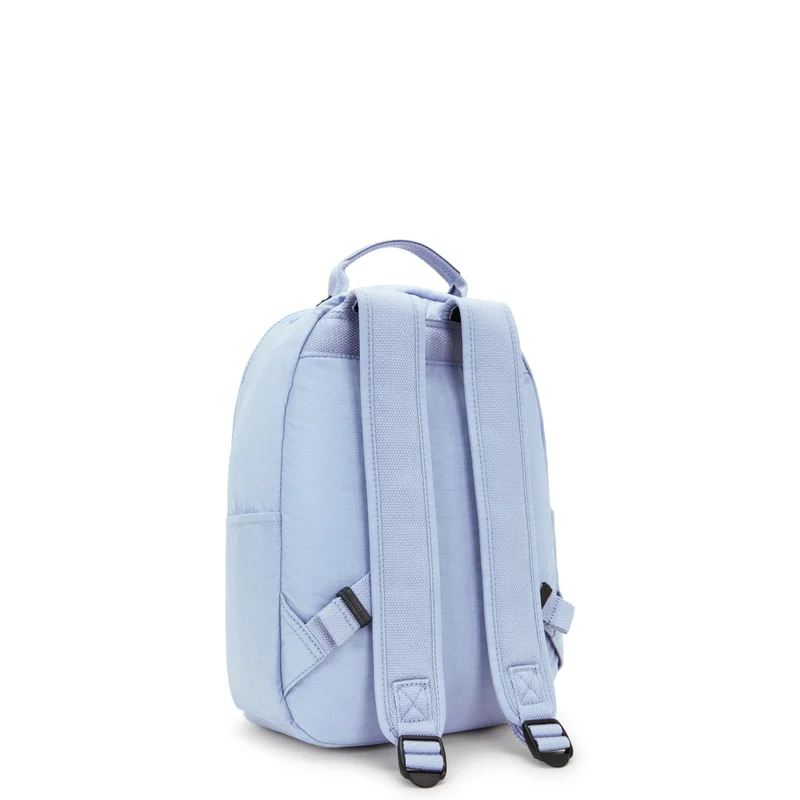 kipling Seoul S Small Female Backpack (With Tablet Compartment) - Cloudy Sky Blue