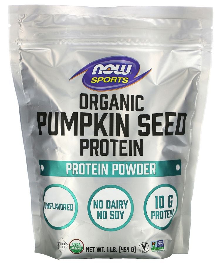Sports Organic Pumpkin Seed Protein Powder  Unflavored 1 lb (454 g)