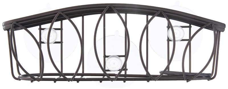 Spectrum Diversified Leaf Sponge & Brush Holder, Bronze - Image 2