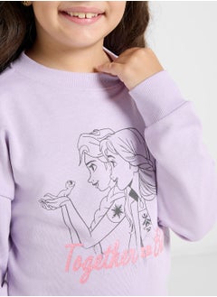 Disney Frozen Graphic Sweat Shirt  - Image 3