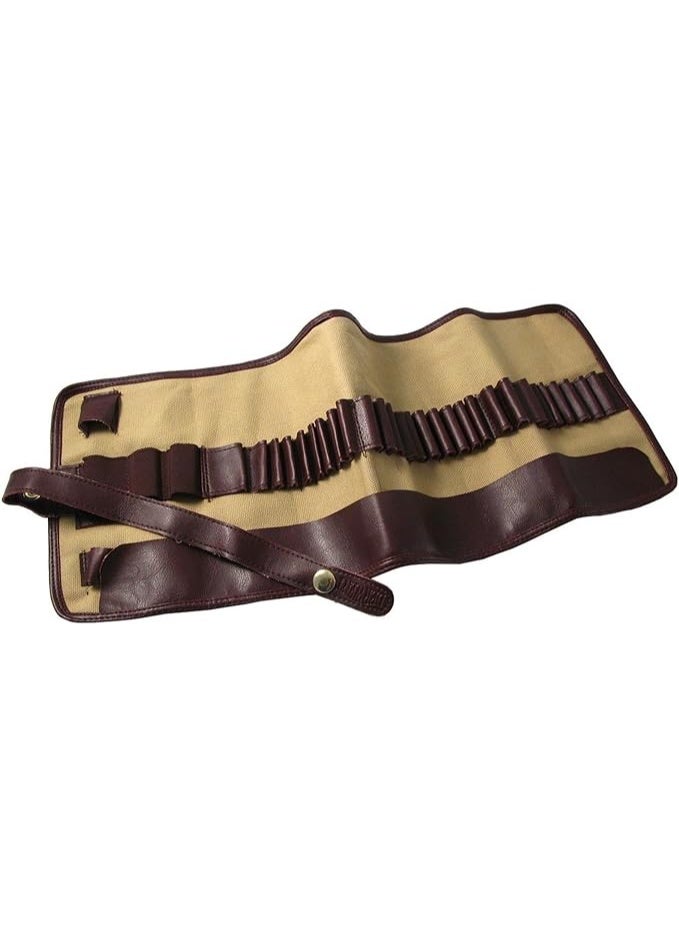 ديروينت مقلمة أقلام رصاص من ديروينت 700434، حامل أقلام من القماش، تحمل ما يصل إلى 30 قلم رصاص ولوازم (2300671)، بني - Image 2