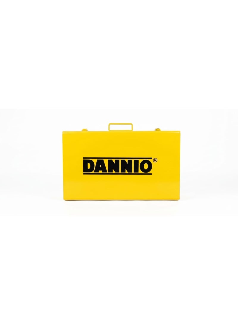 Dannio Plastic Pipe Welding Machine, Plastic Pipe Welding Kit, With 6 Diffrent Size Welding Head, PPR/PE Pipe Electric Heating Hot-Melt Tool, 0-320℃ Adjustment, With Iron Box + Heatproof Gloves + Pipe Scissors + Screw Driver + Measuring Tape, - Image 3