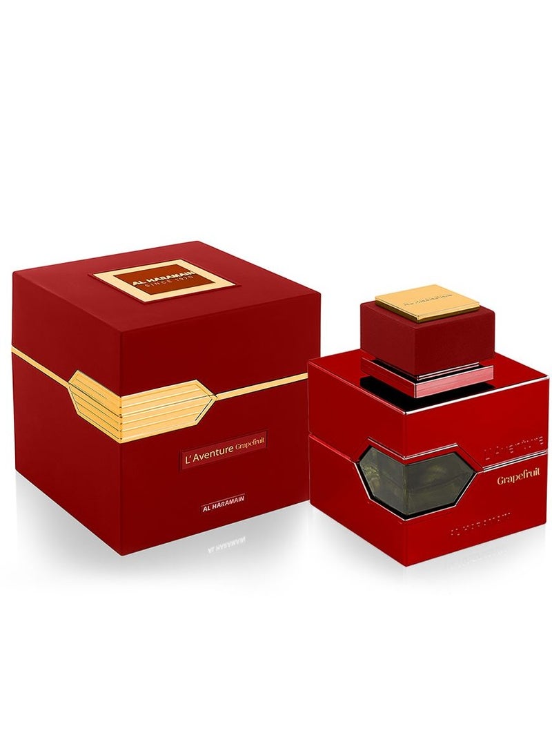 Al Haramain L'Aventure Grapefruit, 100ml - Image 2