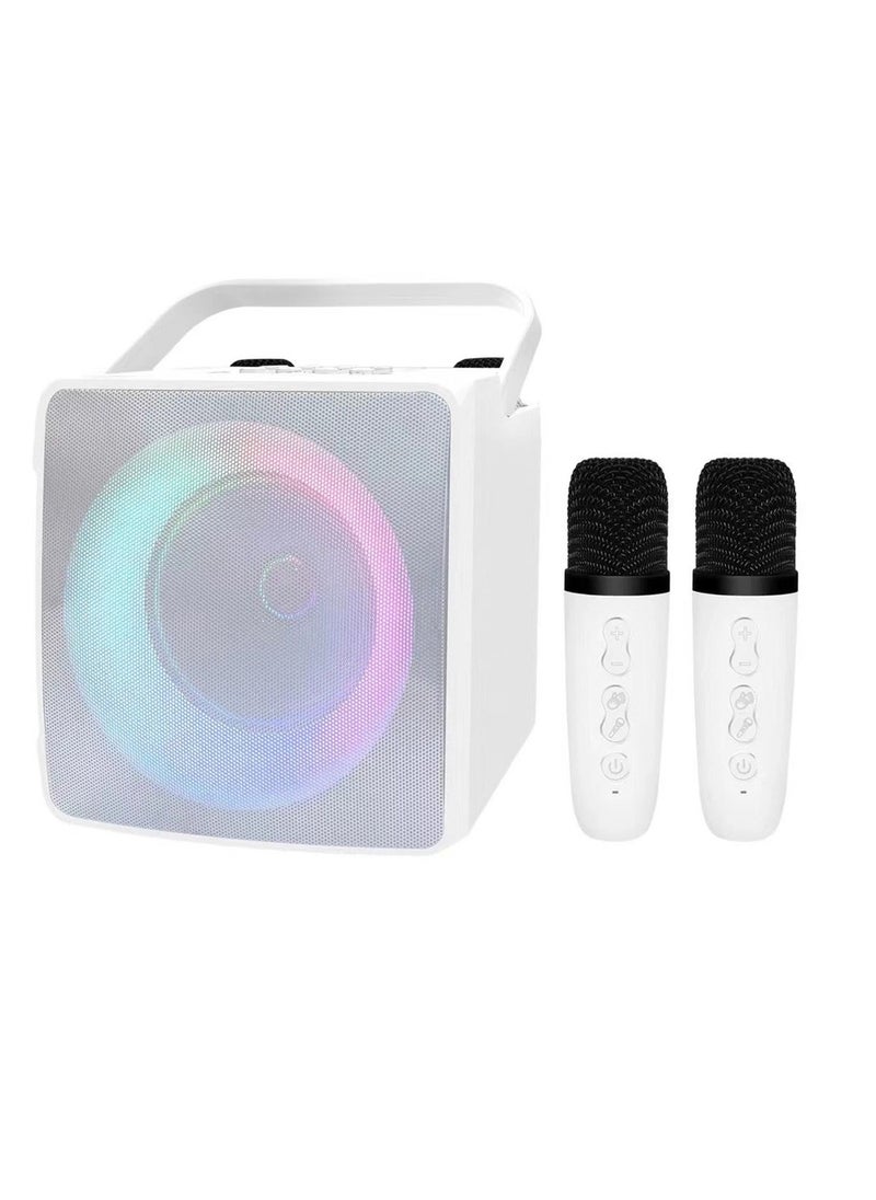SDRD SD-508 Home KTV Outdoor Portable Bluetooth Speaker with Dual Wireless Microphones  - Image 2