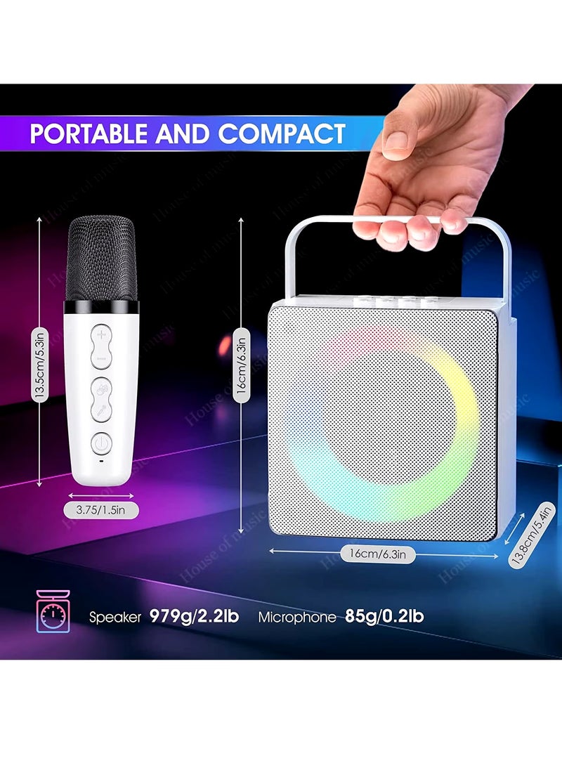 SDRD SD-508 Home KTV Outdoor Portable Bluetooth Speaker with Dual Wireless Microphones  - Image 3