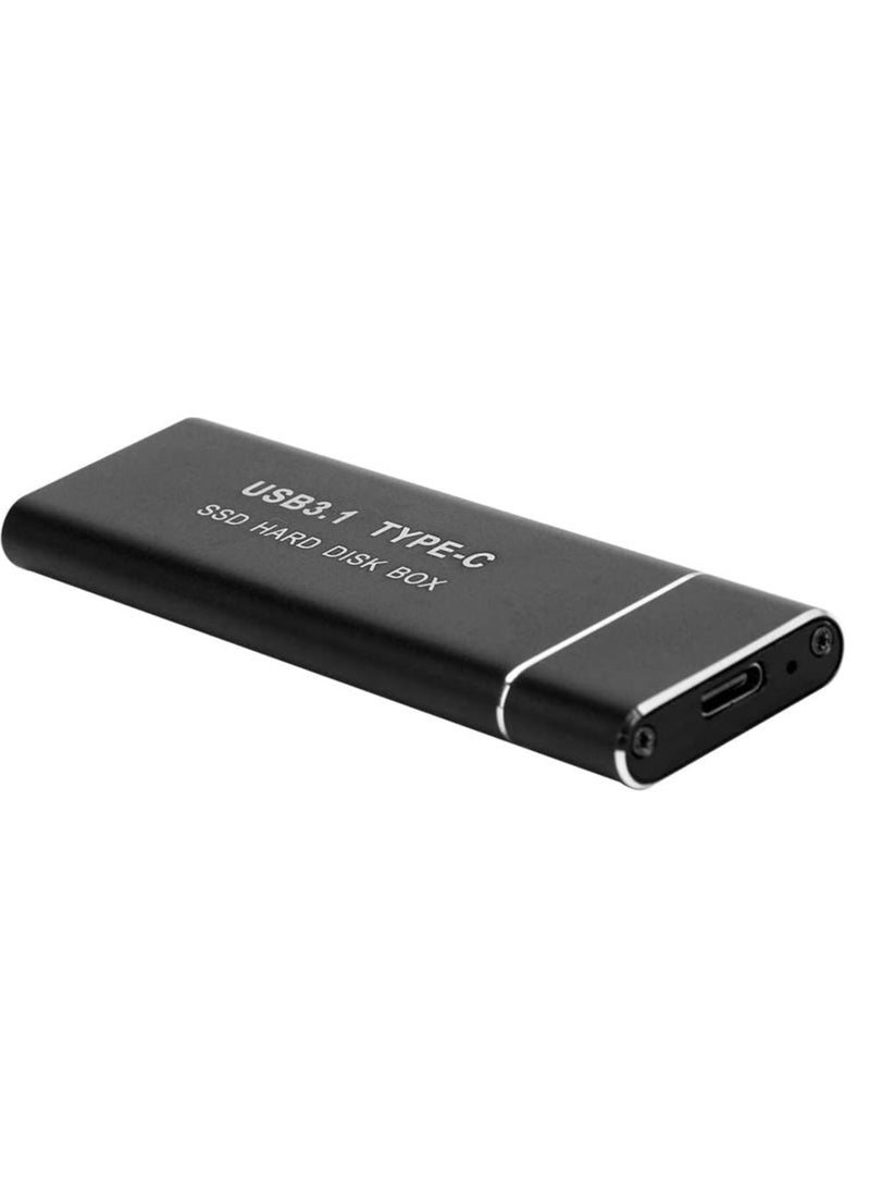 Generic - RACK TYPE C NVME NGFF PCIe SSD Enclosure NVME M-Key to Type C Solid State Drive Adapter Case For NVMe 10Gbps USB 3.1 Gen2 - Image 1