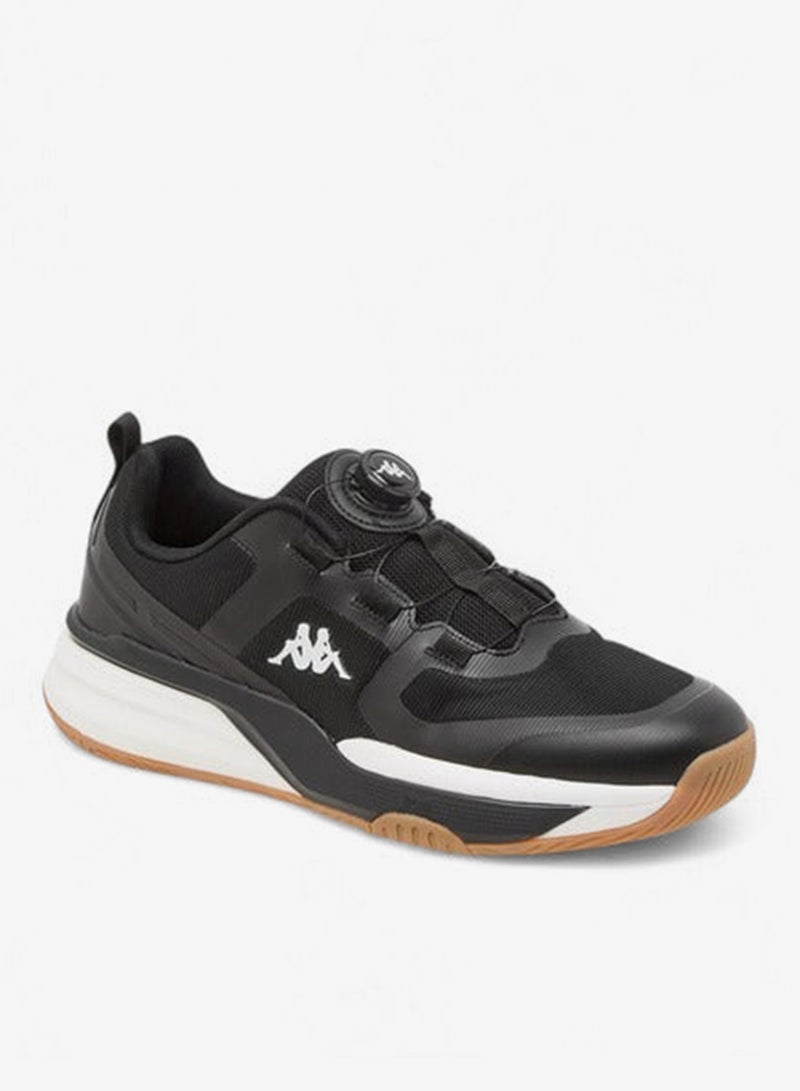 Kappa Men's Logo Detail Sports Shoes with Rotating Buckle Closure - Image 2