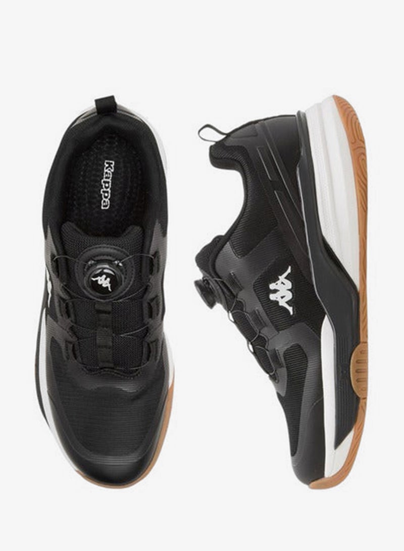 Kappa Men's Logo Detail Sports Shoes with Rotating Buckle Closure - Image 3