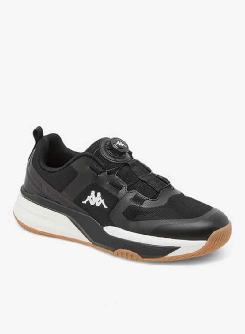 Kappa Men's Logo Detail Sports Shoes with Rotating Buckle Closure