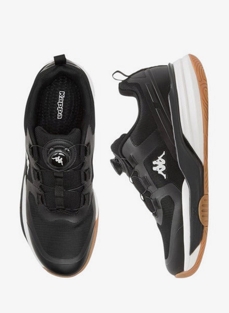 Kappa Men's Logo Detail Sports Shoes with Rotating Buckle Closure - Image 1