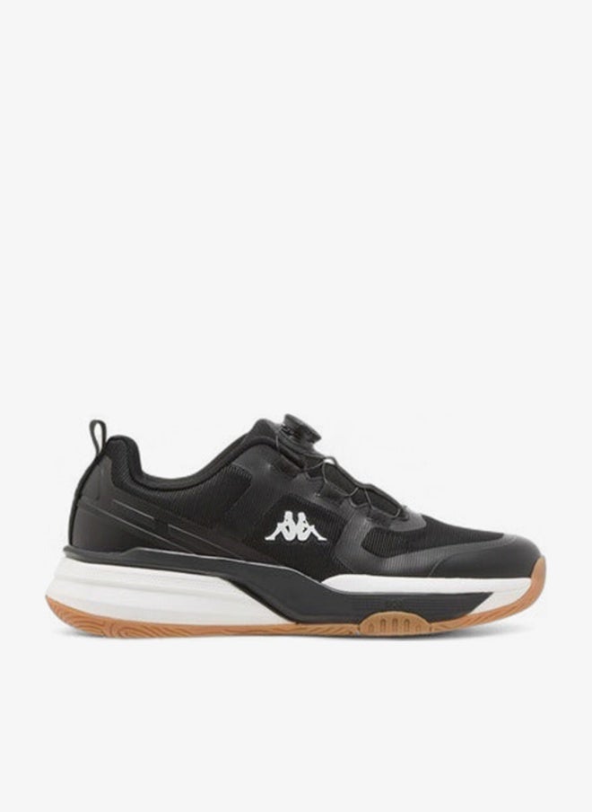 Kappa Men's Logo Detail Sports Shoes with Rotating Buckle Closure - Image 3