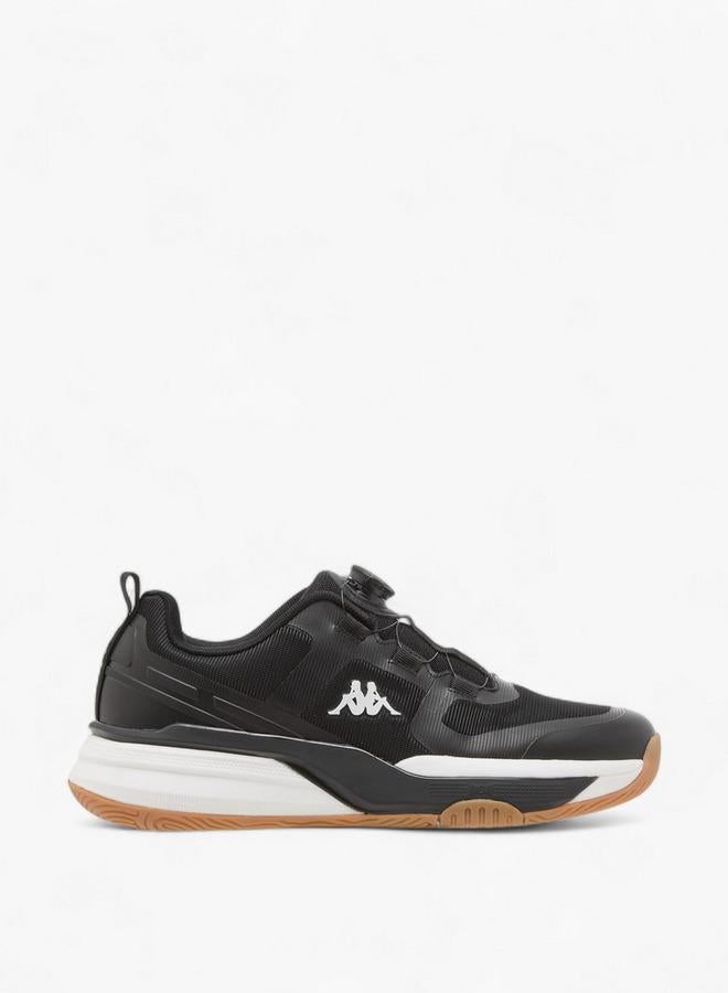 Kappa Men'S Logo Detail Padel Sports Shoes With Rotating Buckle Closure - Image 3