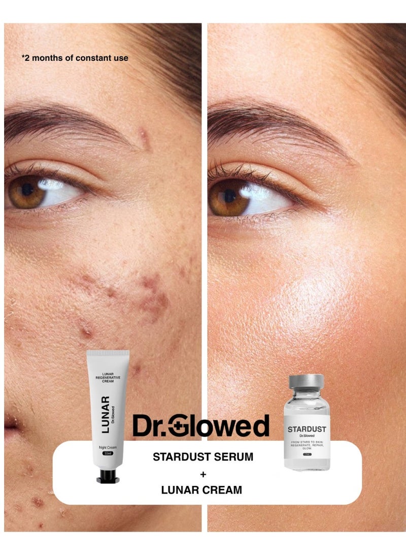Dr. Glowed LUNAR Regenerative Cream 50ml – PDRN (Salmon DNA), Centella Exosomes, Ceramides | Barrier Repair & Hydrating Face Cream - Image 5