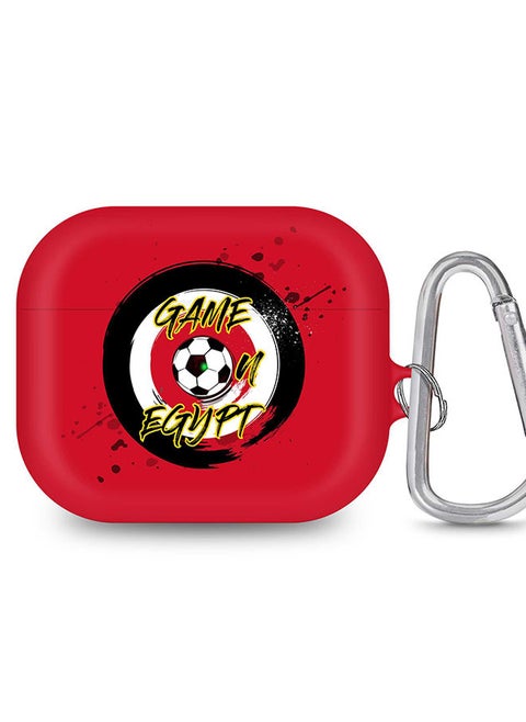 StylePods Case for Airpods 3rd Gen Case With Anti-Lost Keychain - Game on Egypt