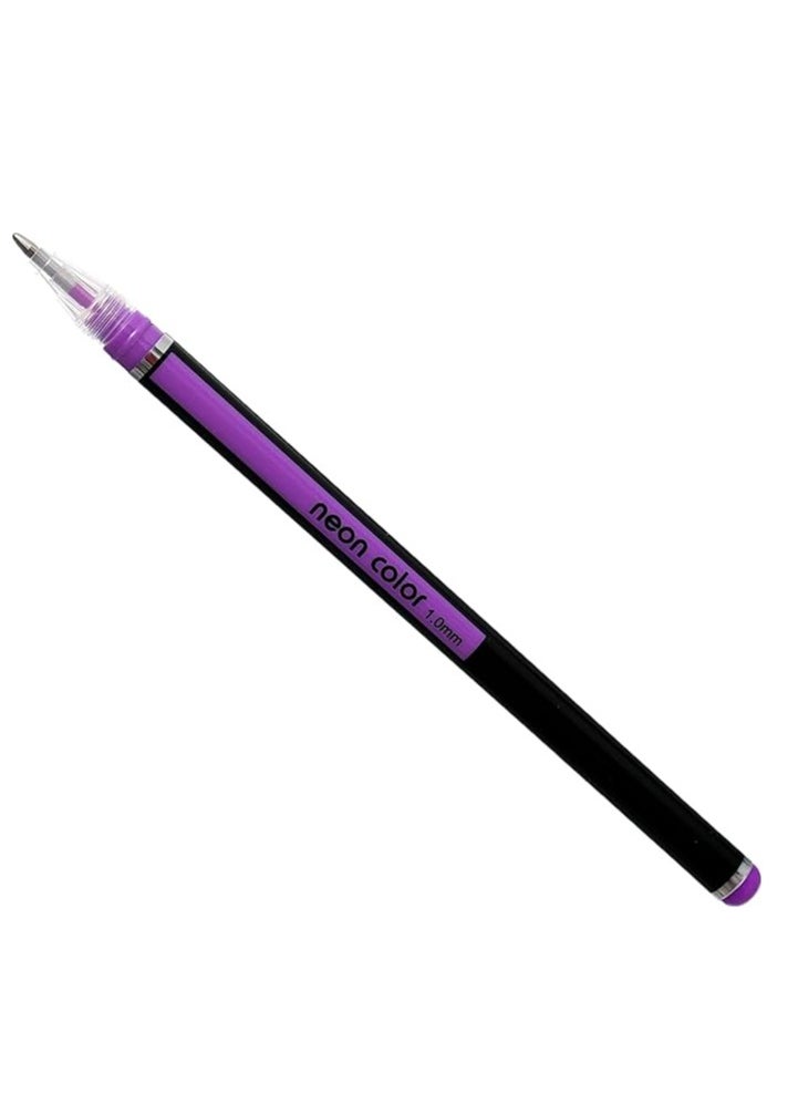 Zuixua - Zuixua HG6107-60 High Quality Neon Color Pen 1mm Pack Of 60 Pen -Multicolor - Image 1