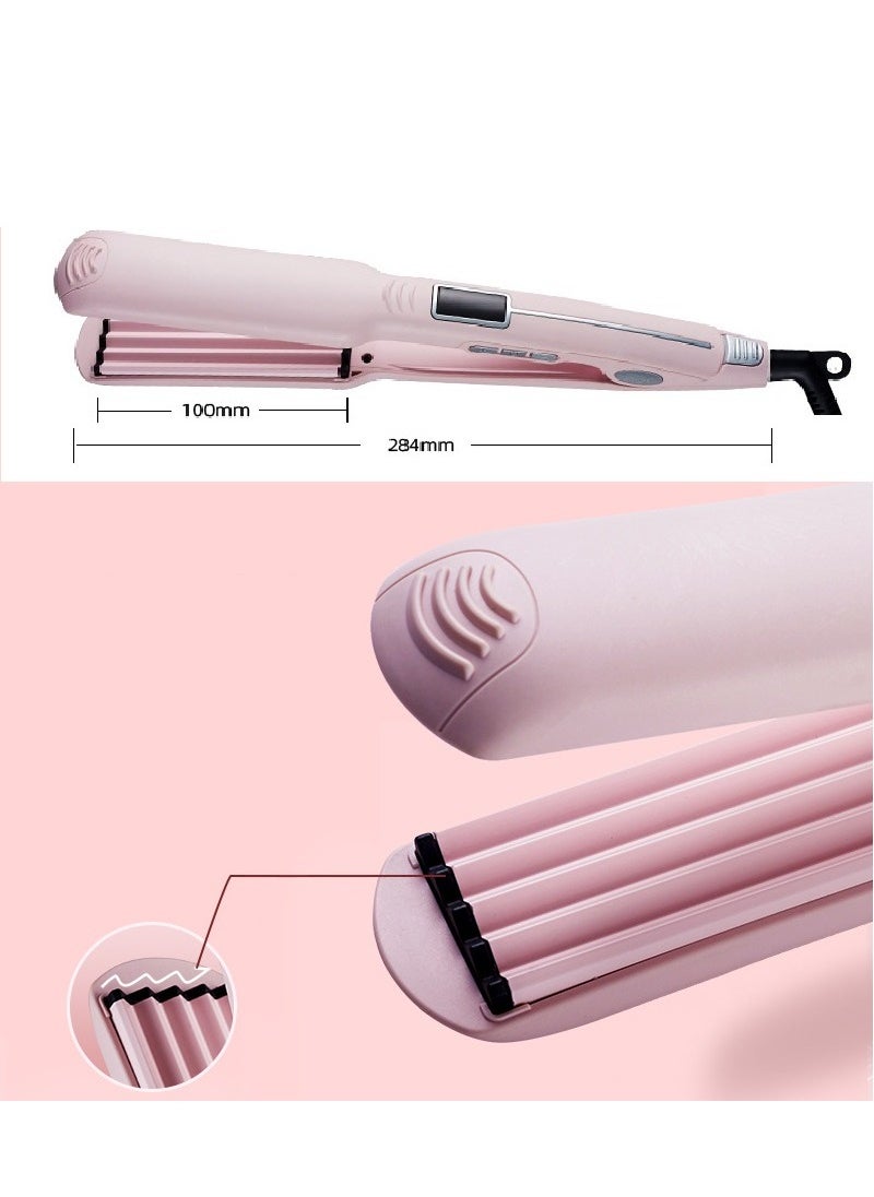 Joyelink - Hair Crimpers for Fluffy Hairstyle Crimpers Hair with Anti Static Ceramic Hair Crimper Adjustable Temperature, Dual Voltage for Girls - Image 1