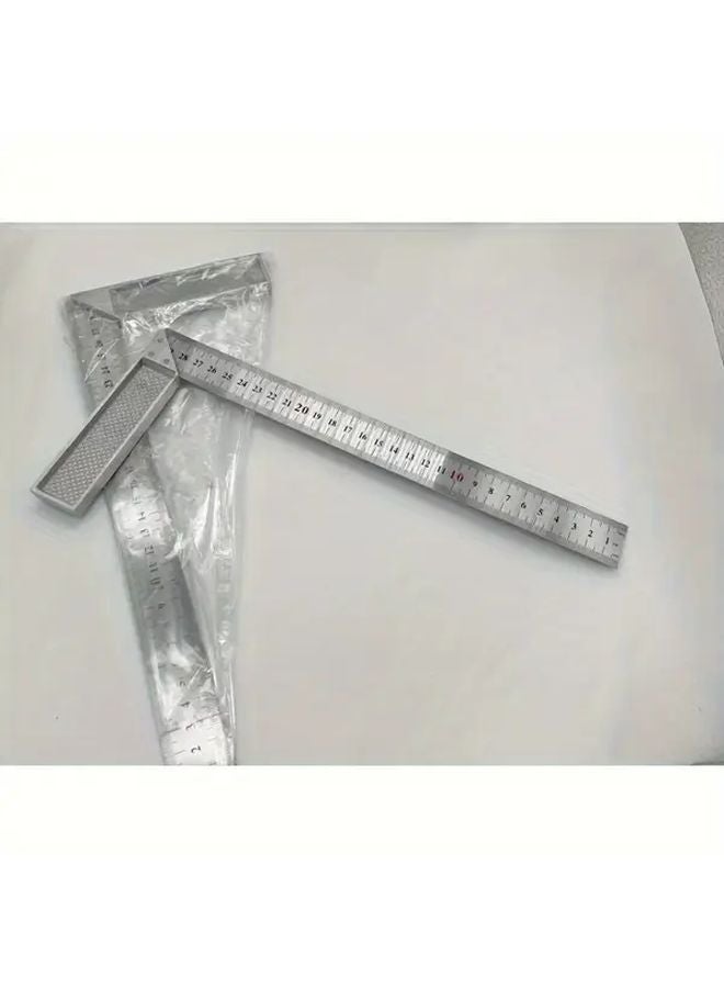 11.81 Inch Square Ruler Heavy Duty Stainless Steel Angle Ruler Precision Markings - Image 3