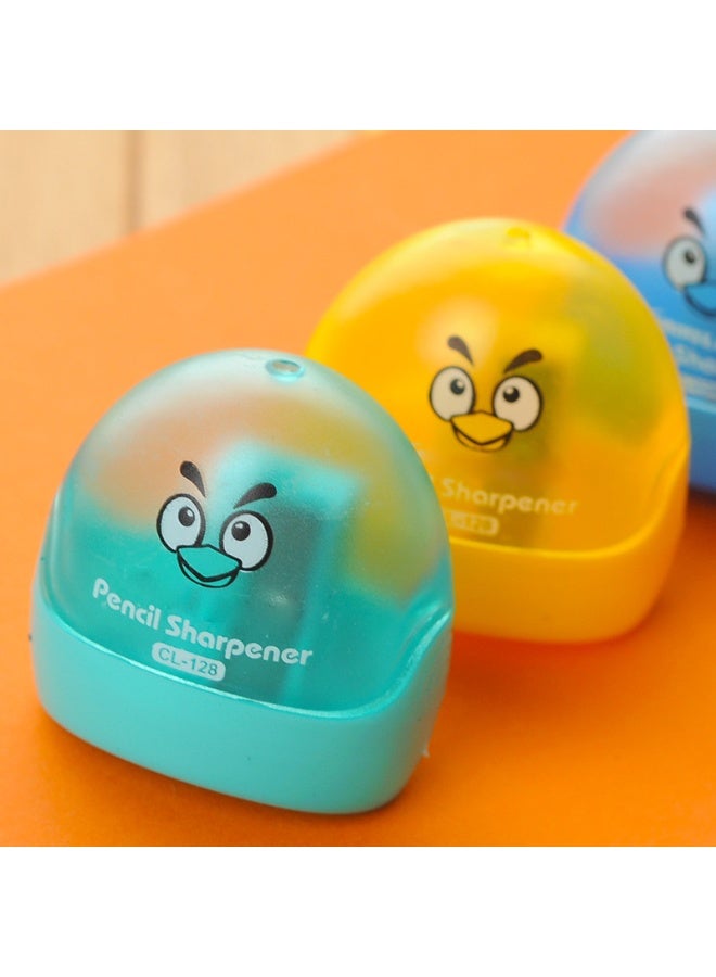 Miamia 4pcs Cartoon Pencil Sharpener, Portable Eyeliner Sharpener, Multi-color  - Image 3