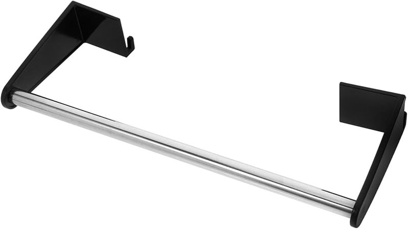 حامل مناشف ورقية للحائط من الفولاذ المقاوم للصدأ رف لوحة مثقبة سهل التركيب للمطبخ - Image 2