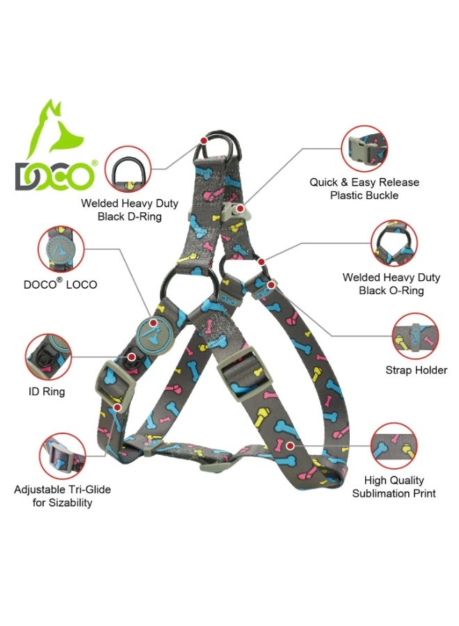 Doco Loco Step-In Dog Harness Thunder Wonder - L - Image 3