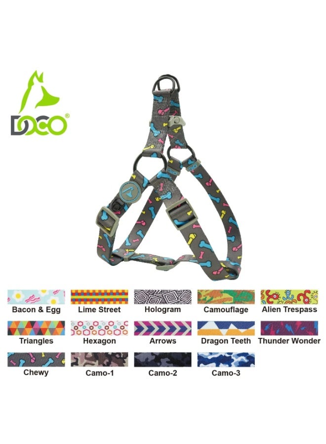 Doco Loco Step-In Dog Harness Thunder Wonder - L - Image 2