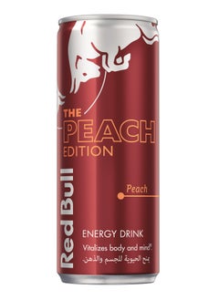Energy Drink, Peach, 250ml