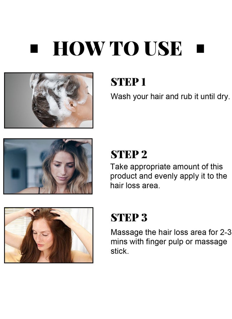 EELHOE - Ginger Hair growth spray, Rapid Growth Hair Treatment 7 Day Hair Growth Serum Essence Oil Regrow, Ginger Essential Oil Stop Hair Loss Hair, Thinning Treatment Hair Growth Oil for Women & Men 20ML - Image 1