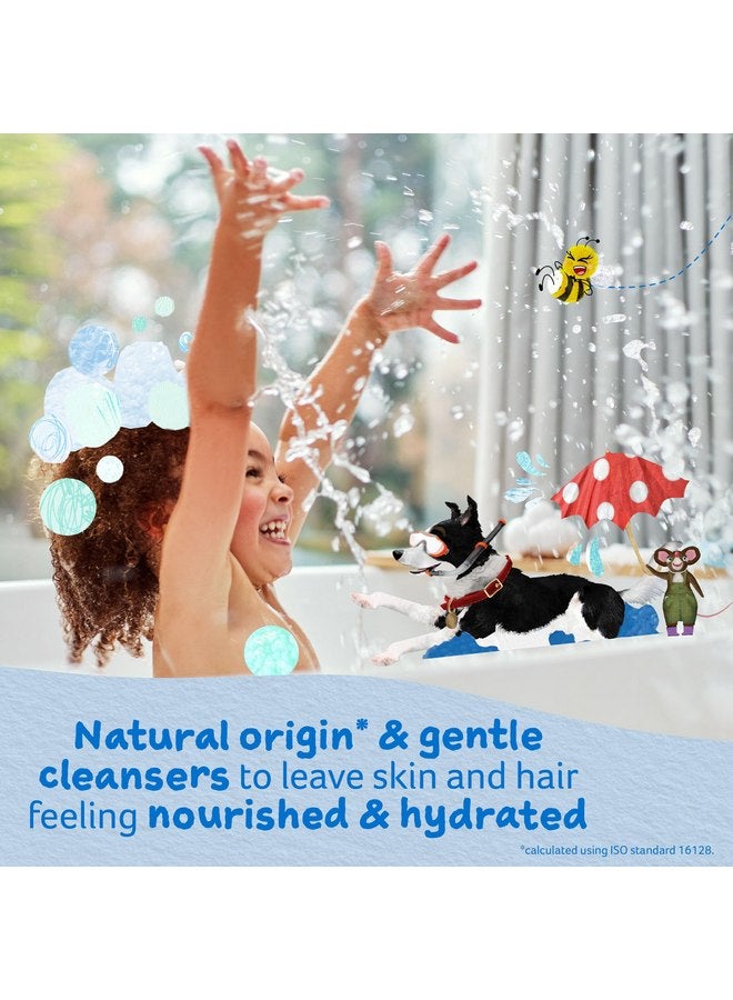 تشايلدز فارم Childs Farm، غسول الشعر والجسم للأطفال للبشرة الجافة والحساسة، بنكهة البرتقال الحلو العضوي، ينظف بلطف، نباتي، خالٍ من القسوة، 8.4 أونصة سائلة - Image 2