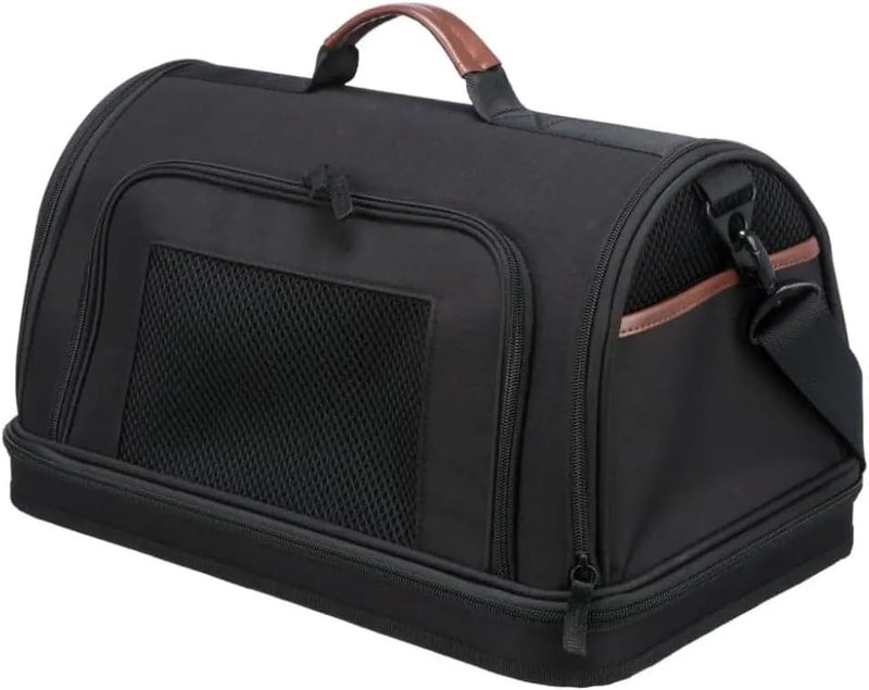 Trixie Gate Airline Carrier for Cats - Black (28x25x45cm) - Image 1