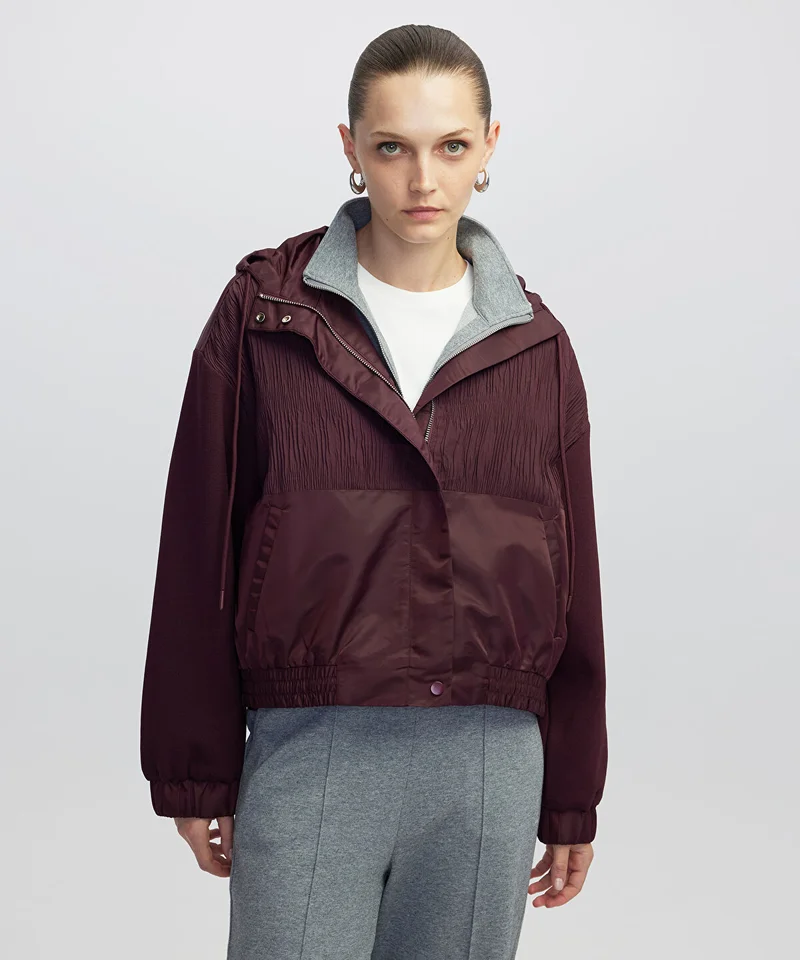 ابيكول Mixed Media Coat