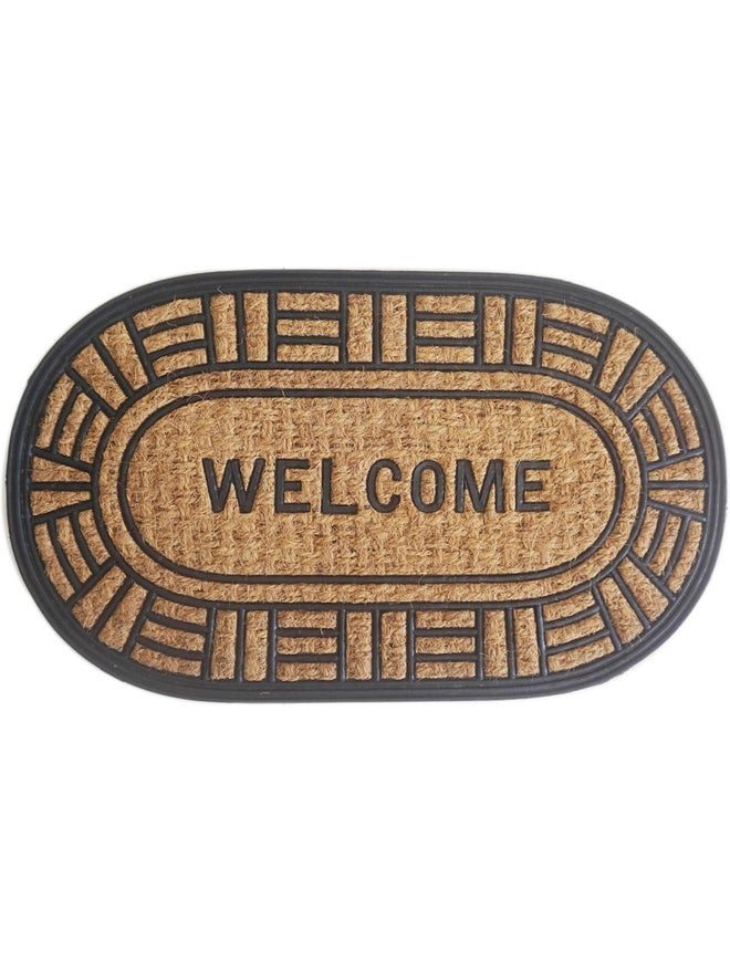 Orchid Moulded Panama Natural Doormat 45X75 cm - Image 1