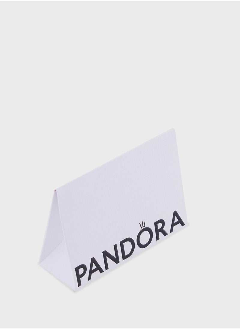 PANDORA Crown Sterling Safty Chain Silicone Grip Charm - Image 4