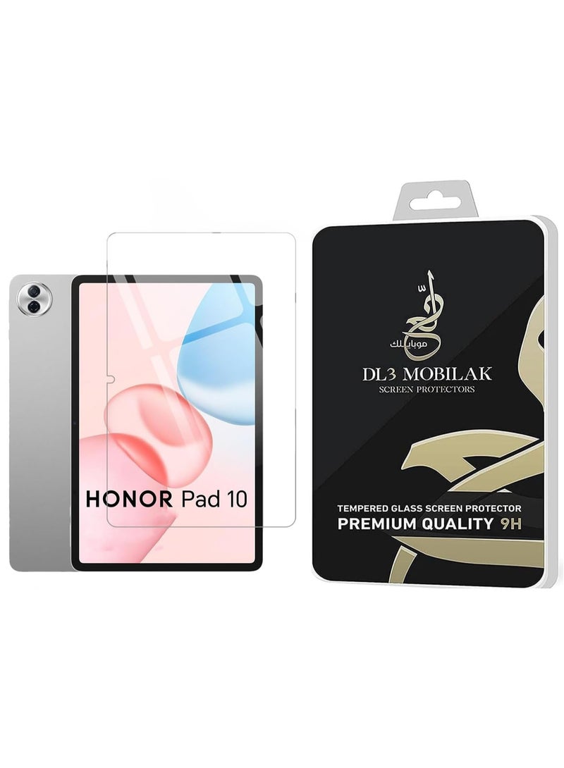 Dl3 Mobailk Dl3 Mobilak Screen Protector For Honor Pad 10 12.1 Inch Tablet Tempered Glass Film [HD Crystal Clear] [Easy Installation] [Scratch Resistant] [9H Hardness] - Image 1