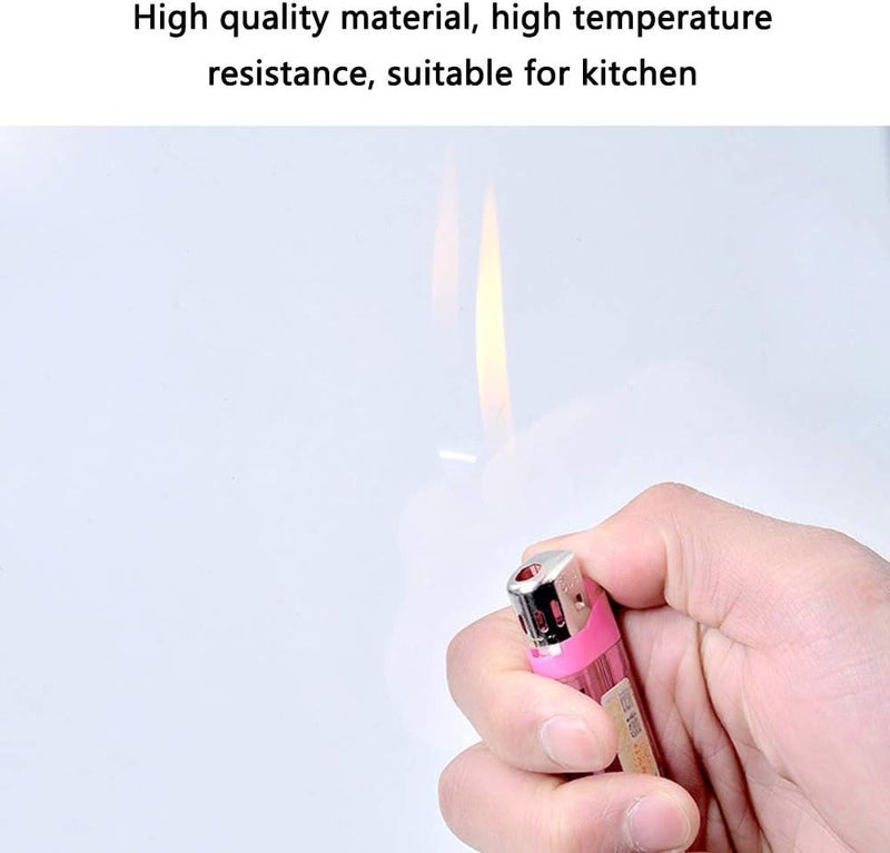 KAPIX Kitchen Backsplash Wall Protector, Transparent Self-Adhesive Sticker| Heat Resistant, Waterproof Cupboard Sticker for Home-Kitchen Furniture, Oil Proof Clear-Protective Sheet (61 x 300 cm) - Image 5