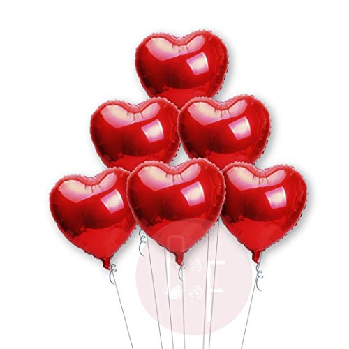 Evisha 1pcs Love Balloon 25 pcs Red Heart Latex Balloons| Gift for Valentine| Valentine Gift | Valentines Day Gift |Valentines Day Decoration Items| Party Decoration Items - Image 2