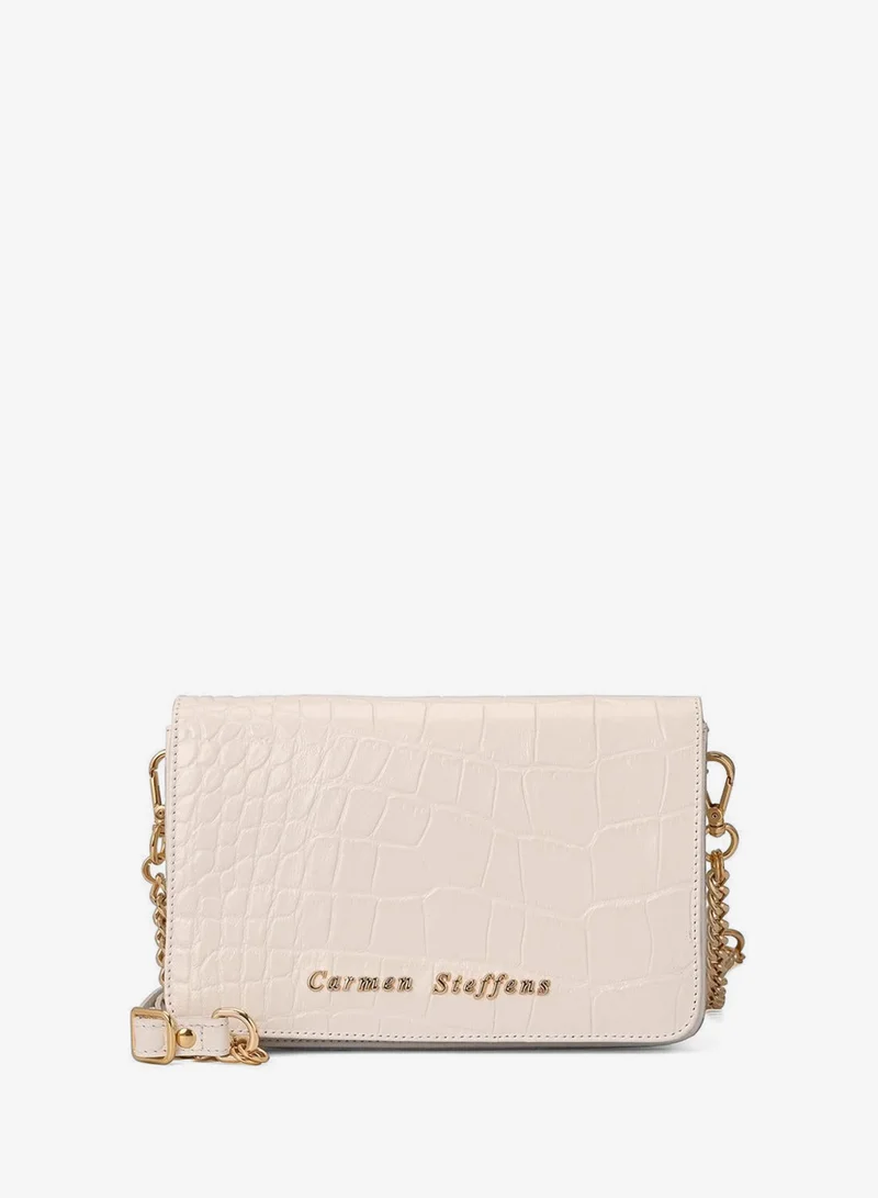 Carmen Steffens  Classic Bag White for Women | Best Price UAE