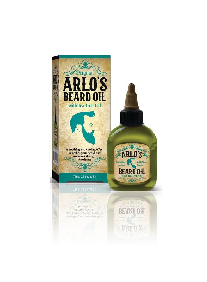 آرلوز زيت اللحية من أرلو بزيت شجرة الشاي 2.5 أونصة - Image 1